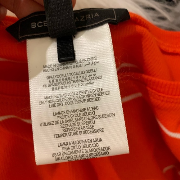 New BCBG Max Azria knit long sleeve top Medium - Picture 9 of 12